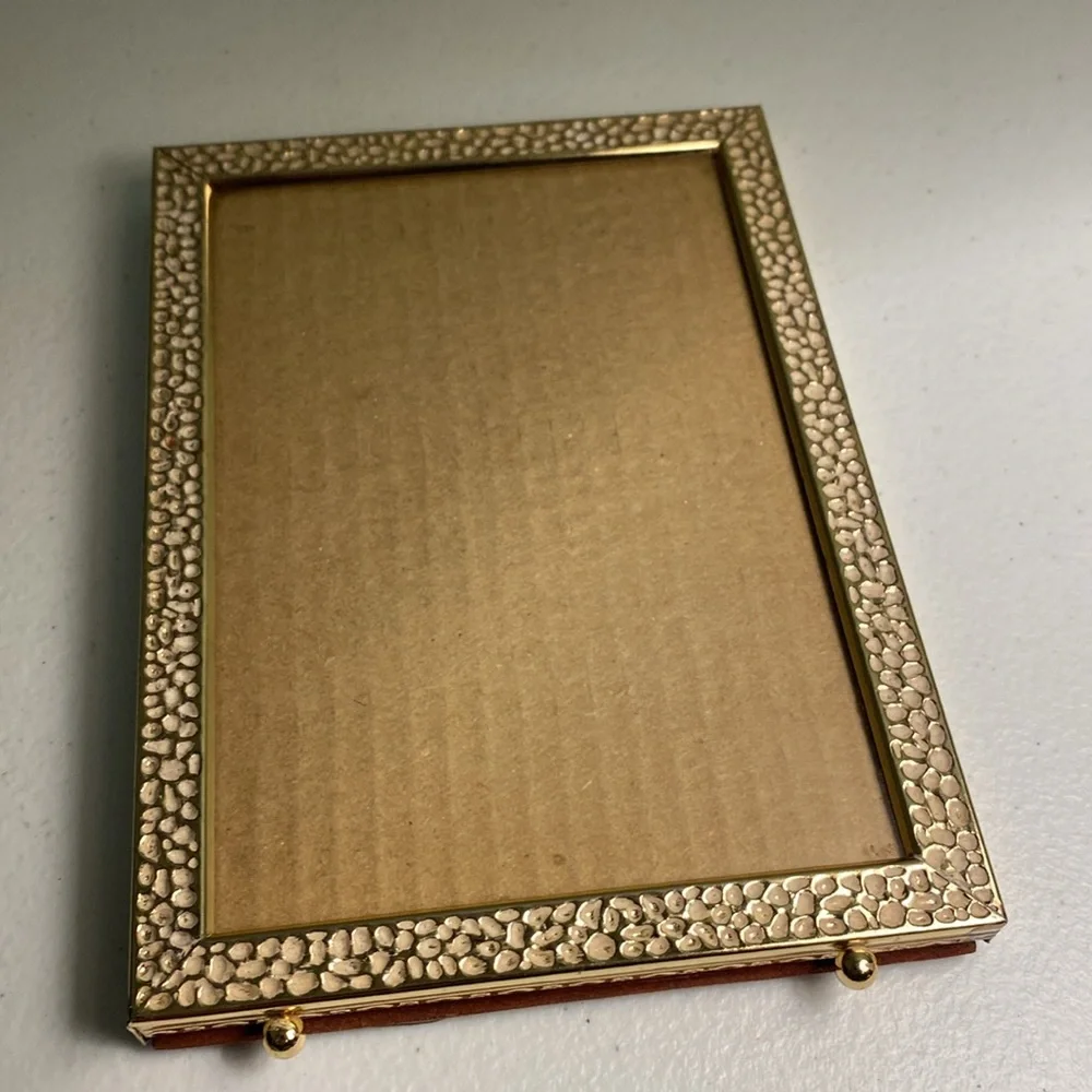 Hammered Look Metal Picture Frame